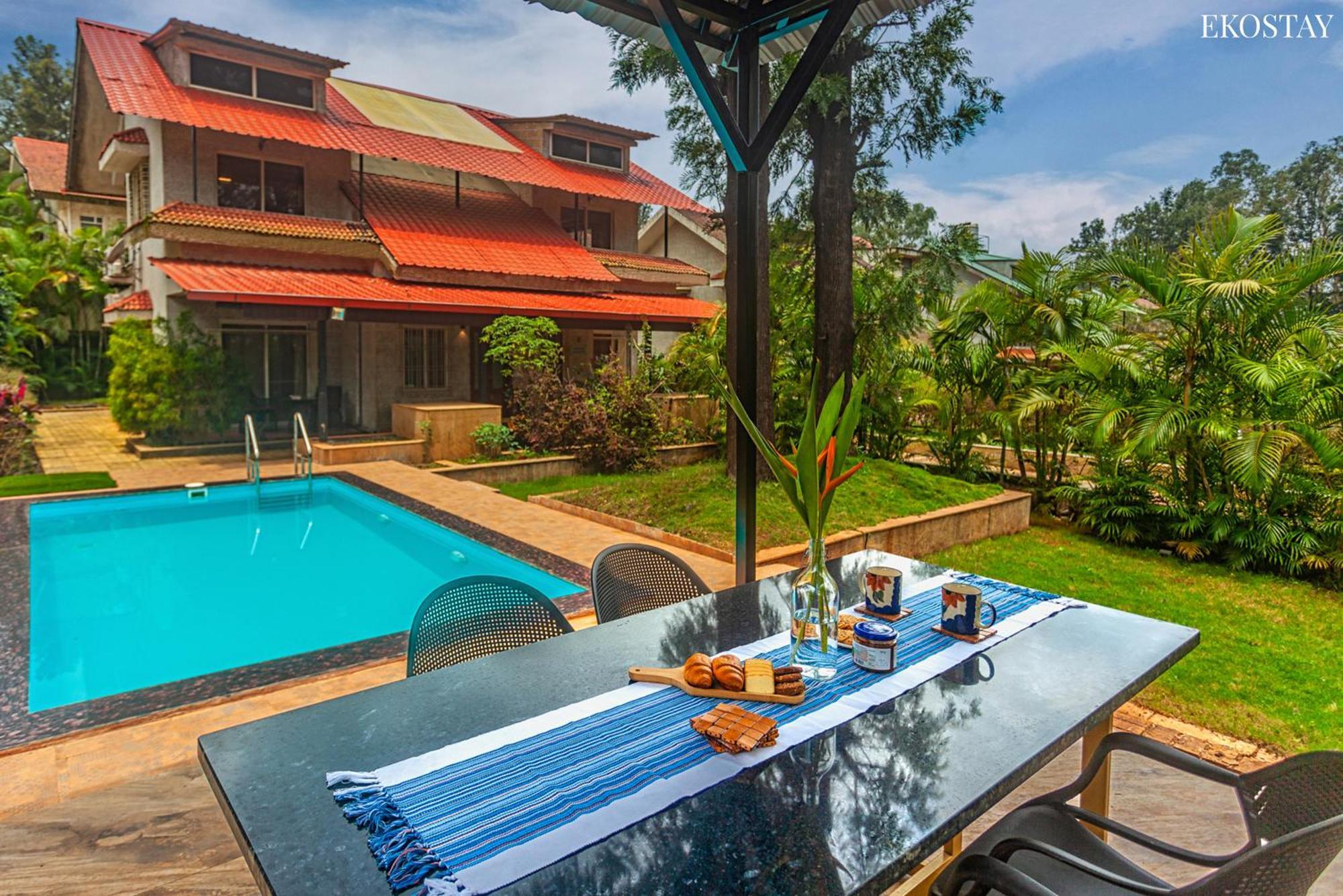 Ekostay Gold - Windsor Villa พันช์กานี ภายนอก รูปภาพ